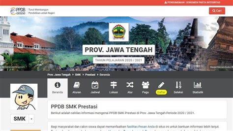 Simak Cara Cek Pengumumannya Hasil Seleksi PPDB SMA/SMK Jateng