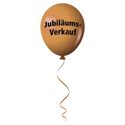 25 farbige Luftballons Jubiläumsverkauf Plakate Jubiläum Plakate