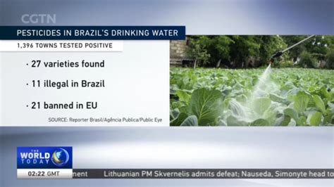 Brazil Water Woes Amount Of Pesticides In Drinking Supply Causes Fear