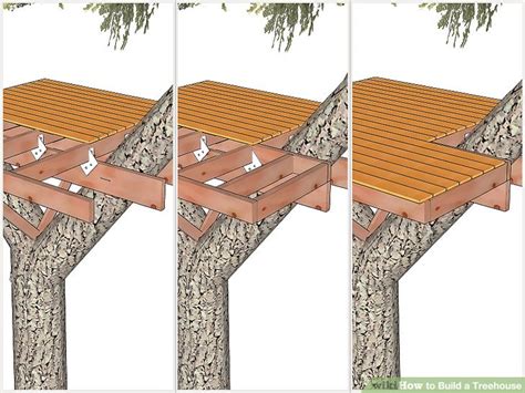How To Build A Treehouse With Pictures Wikihow