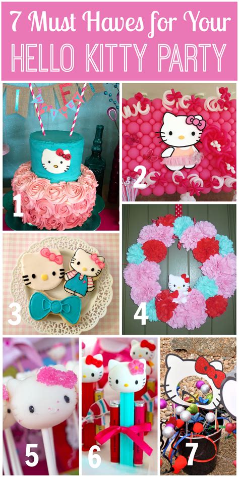 Add a finishing touch to a hello kitty birthday party with a free printable activity including word search, word find, and word scrambles plus coloring pages. 7 Things You Must Have at Your Hello Kitty Party | Catch ...