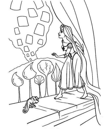You want to see all of these cartoons, disney, rapunzel coloring pages. Tangled Lanterns Coloring Pages Sketch Coloring Page ...
