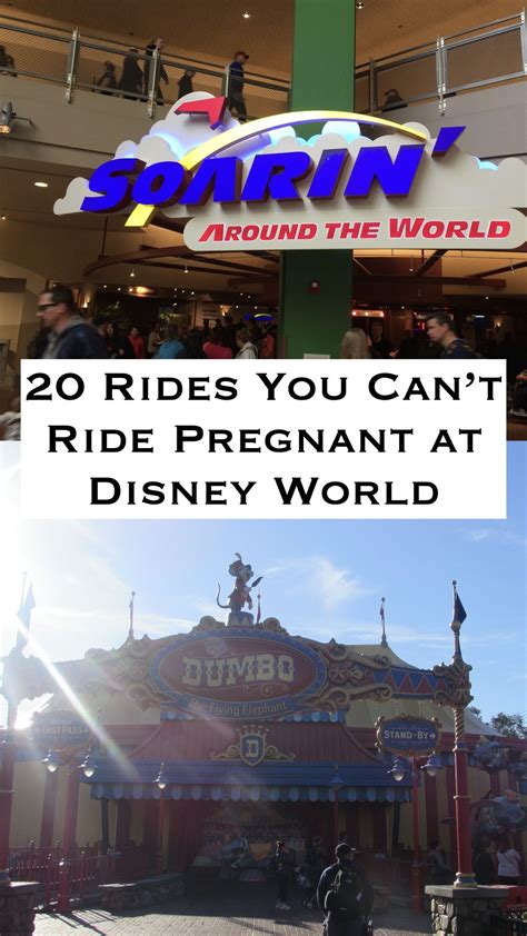 20 Rides You Cant Ride Pregnant At Disney World In 2021 Disney World