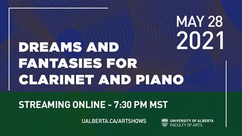Dreams And Fantasies For Clarinet And Piano Faculty Of Arts