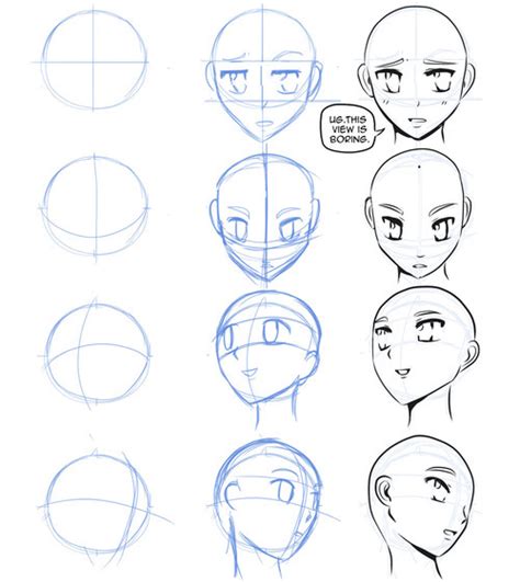 How To Draw Anime Heads Step By Step For Beginners Hd Wallpaper Gallery