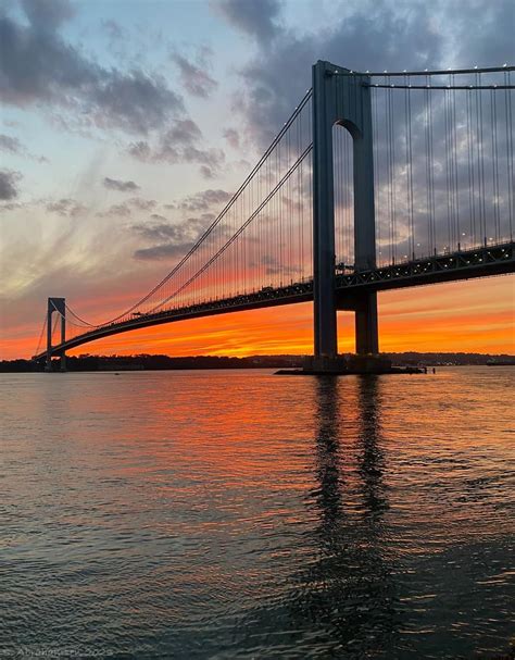 Sunsets Over The Verrazano Bridge September 18 22 2023 Crystalinks