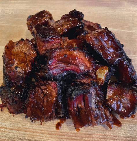 Bbq Brisket And Pork Belly Burnt Ends How To Recipe Dead Rooster Co