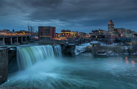 The High Falls On The Genesee River In Rochester This Spring Travel Favorite City Pictures
