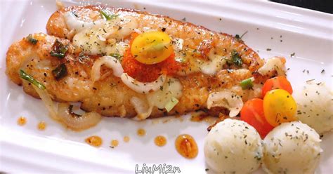 100 g sup krim jamur instan. Resep Fish Dory with honey lime sauce (ikan dori saus ...