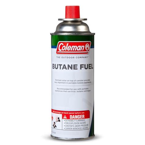 Coleman 8 Oz Butane Canister For Portable Appliances And Stoves Brickseek