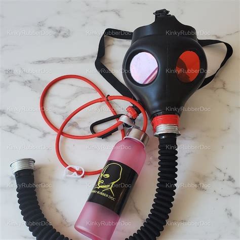 kinky gas mask etsy