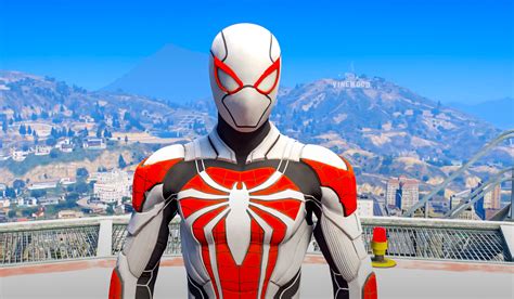 Spiderman Ps4 Armored Advanced Suit Gta5