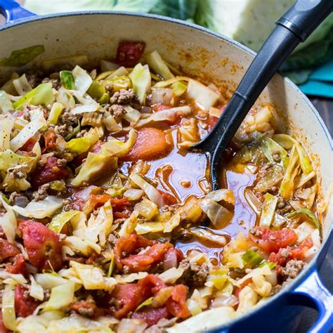 This meal embodies my daily approach to cooking: Country Cabbage Soup - Skinny Southern Recipes | Recipe in 2020 | Cabbage soup recipes, Soup ...