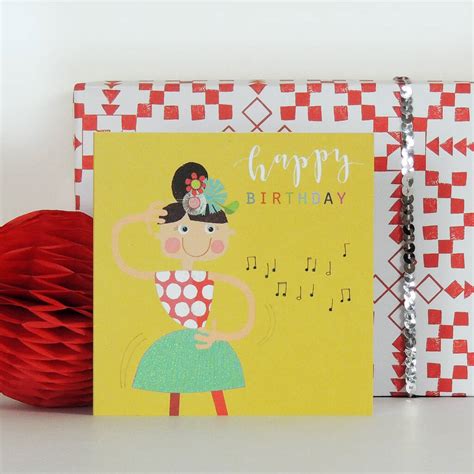 Maybe you would like to learn more about one of these? Glittery Strictly Come Dancing Birthday Card By Kali Stileman Publishing | notonthehighstreet.com