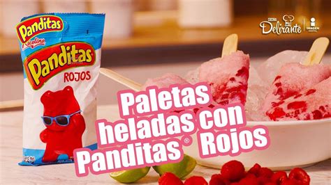 Prepara Paletas De Panditas Rojos Con Gonzok Cocina Delirante Youtube