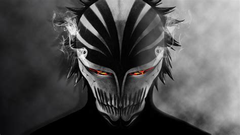 Wallpaper Illustration Anime Mask Smoke Demon