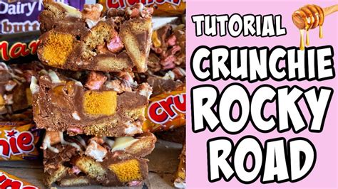 how to make mars crunchie rocky road tutorial youtube