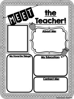 So, i created a free all about me pack to celebrate! Meet the Teacher Template EDITABLE by Texas Teacherella | TpT