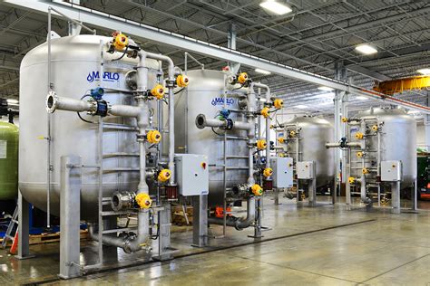 Quadraplex Industrial Water Softener System Marlo