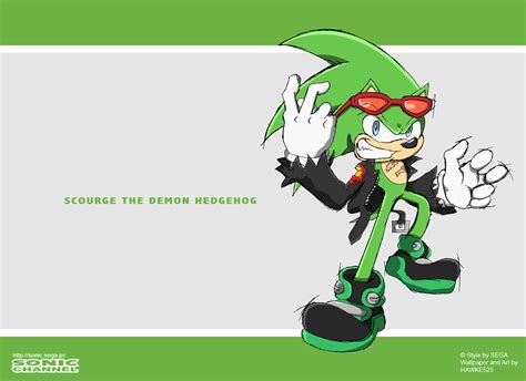 New Sonic Channel Scourge By Hawke525 On Deviantart