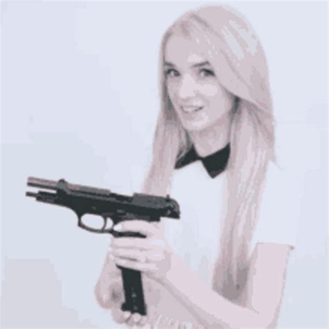 Pornstar Holding A Fake Gun GIF GIFDB Com
