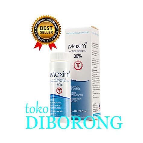 jual maxim antiperspirant dabomatic 30 untuk telapak tangan dan telapak kaki yang berkeringat