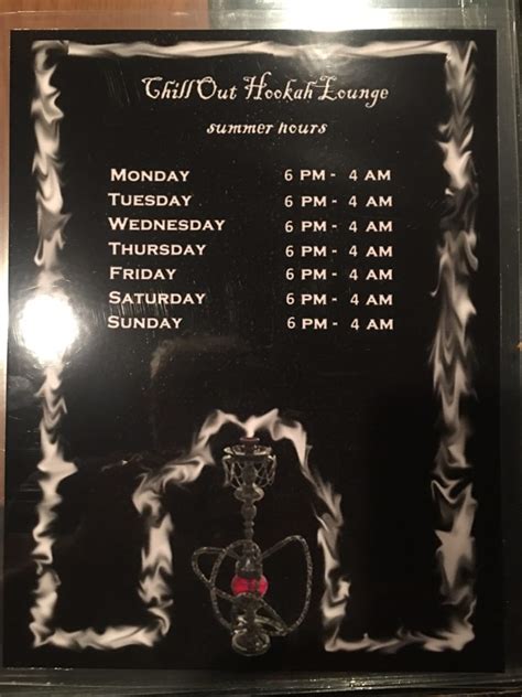 Chill Out Hookah Lounge 38 Photos And 25 Reviews Hookah Bars 304 S
