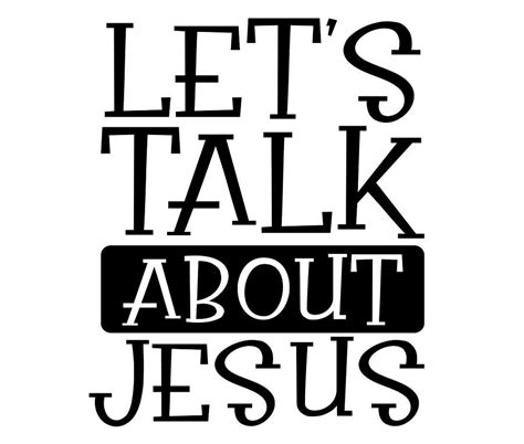 Christian Humor Lets Talk About Jesus Christian T Idea Drawing By