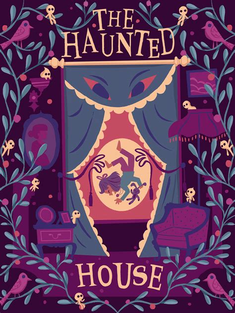 Haunted House Book Cover On Behance