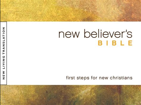 New Believers Bible New Testament New Living Translation Version New Believers Bible
