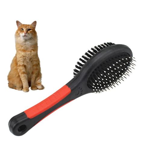 Pet Comb Professional Double Sided Pin And Bristle Pet Brush For Dogs