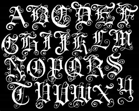 35 Best Number Fonts For Tattoo Designs Webtopic