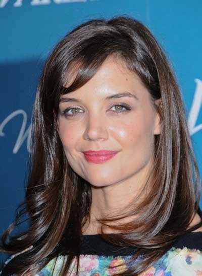 Celebrity Hair Cut Inspiration Of Katie Holmes Celebrity Hairstyle