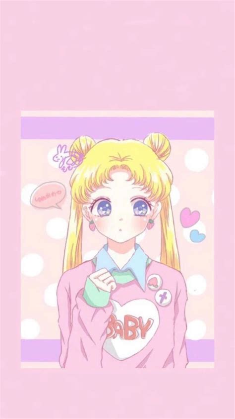 Download Pastel Pink Sailor Moon Pfp Wallpaper