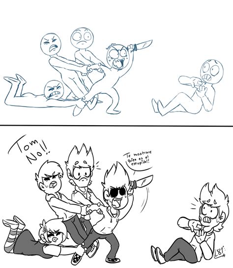 The Squad Eddsworld Tom Angry With Tord By Lolimosa81 On Deviantart