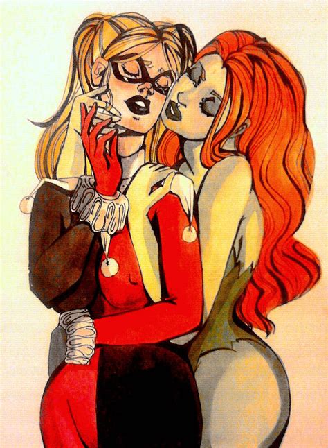 Harley Quinn And Poison Ivy By Larutzi On Deviantart