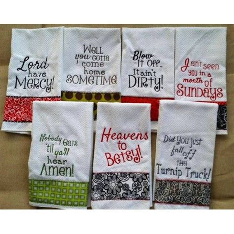 Take it or leave it. Vintage Kitchen Towel Saying Set2 | Vintage kitchen ...