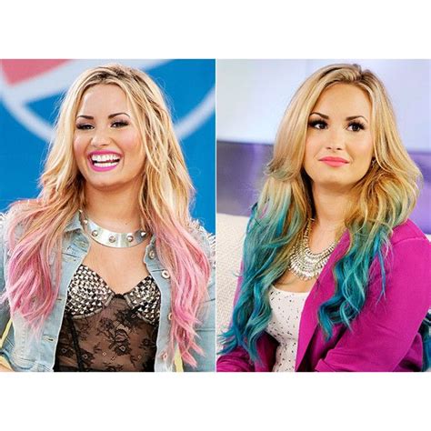 Demi Lovatos Ever Changing Hair Color Us Weekly Demi Lovato Demi