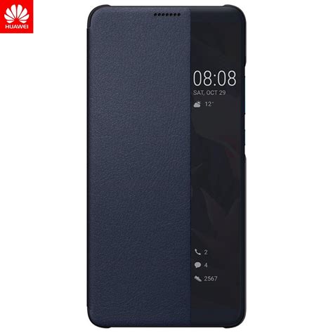 Husa Originala Huawei Mate 10 Pro Flip Smart View Dark Blue Livrare 24h