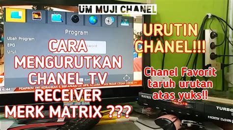 We did not find results for: Cara mengurutkan chanel tv pada receiver matrix - YouTube