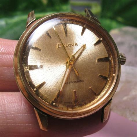 Vintage Mens Bulova M7 1967 Ge Waterproof Self Winding Wristwatch