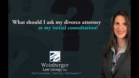 faq what should i ask my divorce attorney at my initial consultation youtube