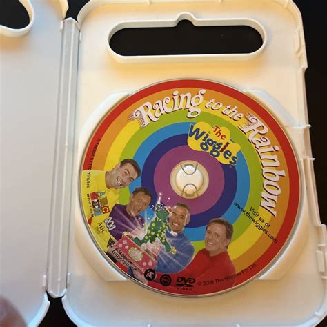 The Wiggles Racing To The Rainbow Dvd 2006 Region 4 Retro Unit