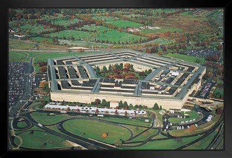 The Pentagon Washington Dc Photo Art Print By Proframes Framed Poster