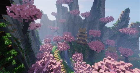 Cherry Blossom Valley Minecraft Map