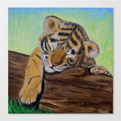 Transhu Acrylic Tiger Painting Easy