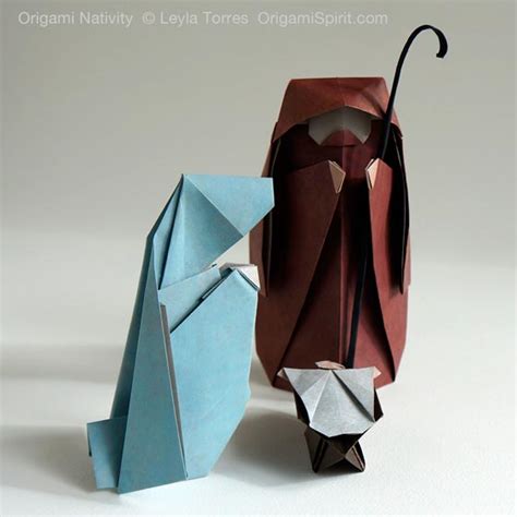 Creche De Noel En Origami Cadeau De Noel