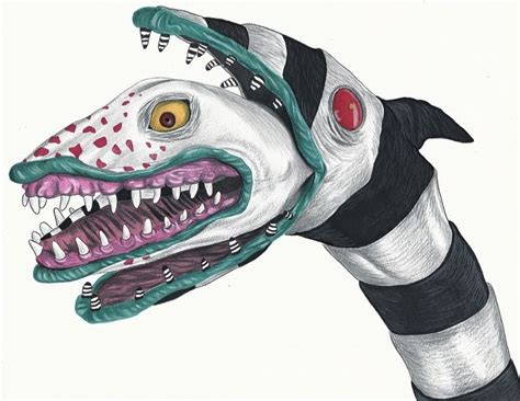 3 мин и 18 сек. Beetlejuice Sandworm Print in 2020 | Beetlejuice sandworm ...