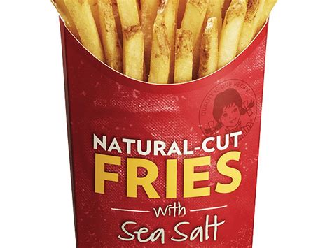 Wendys New Natural Fries More Calories More Salt More Foodies