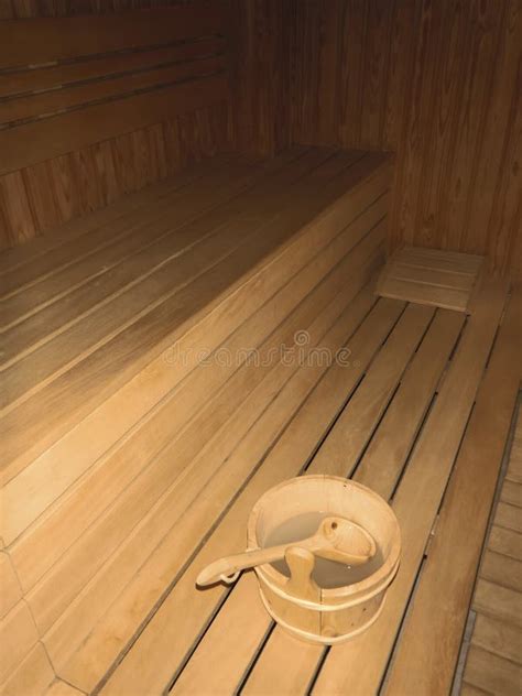 Wooden Sauna Interior Wood Fired Sauna Stock Photo Image Of Steam